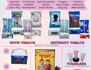 Personalized Party Favors