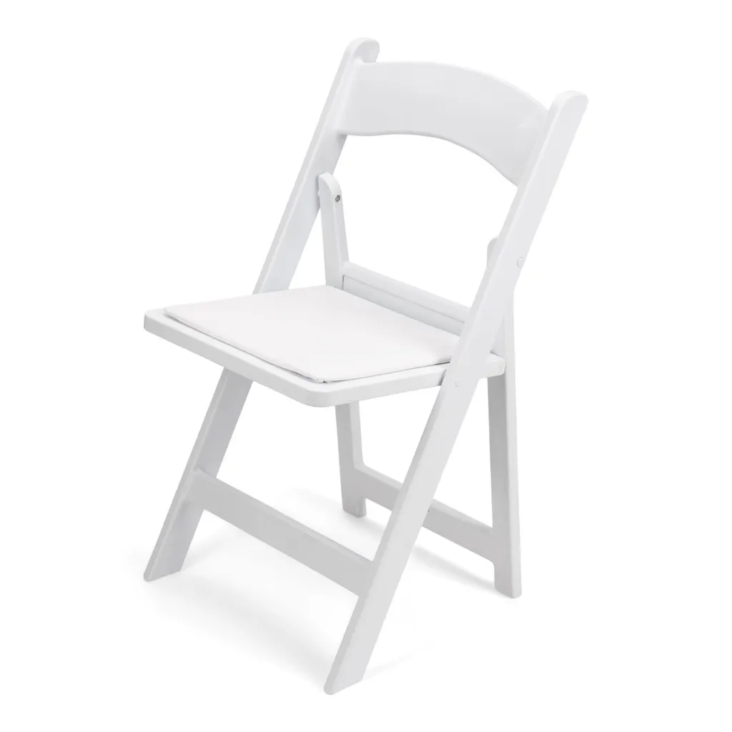 White Resin Chair